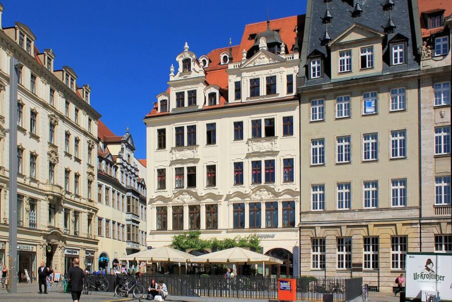 1.5 hour walking tour through beautiful Leipzig - Barthels Hof and the market square: where Leipzig feels local