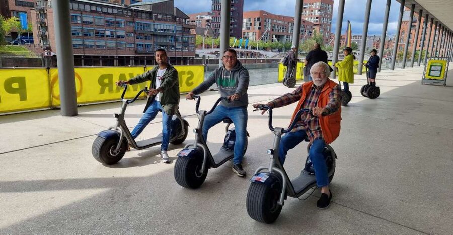 2 Hours Hamburg E-scooter Tour - Key points at a glance