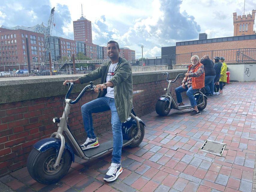 2 Hours Hamburg E-scooter Tour - Elbphilharmonie and Sandtorhafen Waterfront Views
