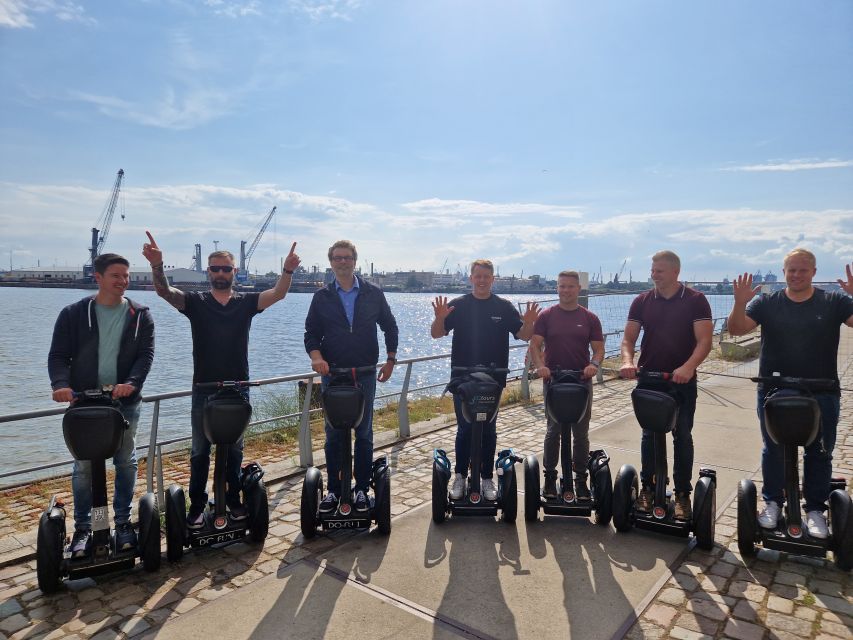 2 Hours Hamburg Segway Tour - Michaelis Kirche to Landungsbrücken: your fast start in the city center