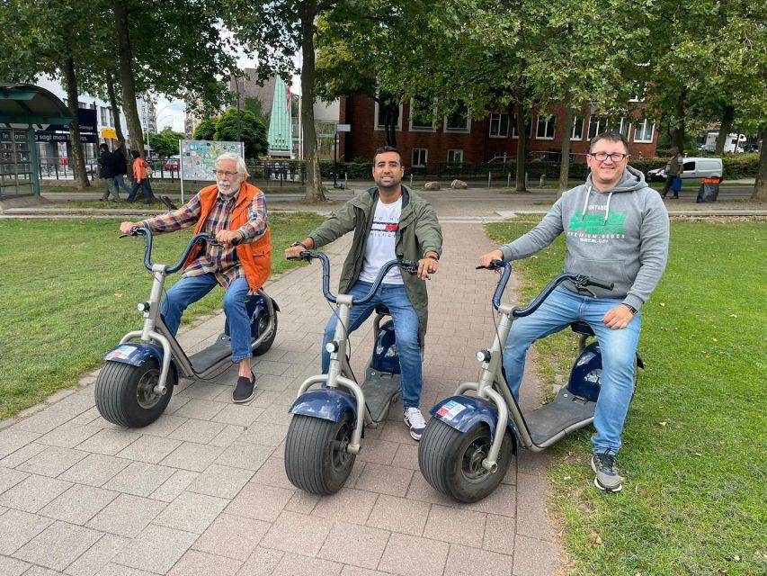 3 Hours Hamburg E-Scooter Tour - Old Elbtunnel Ride, the Most Fun Detour