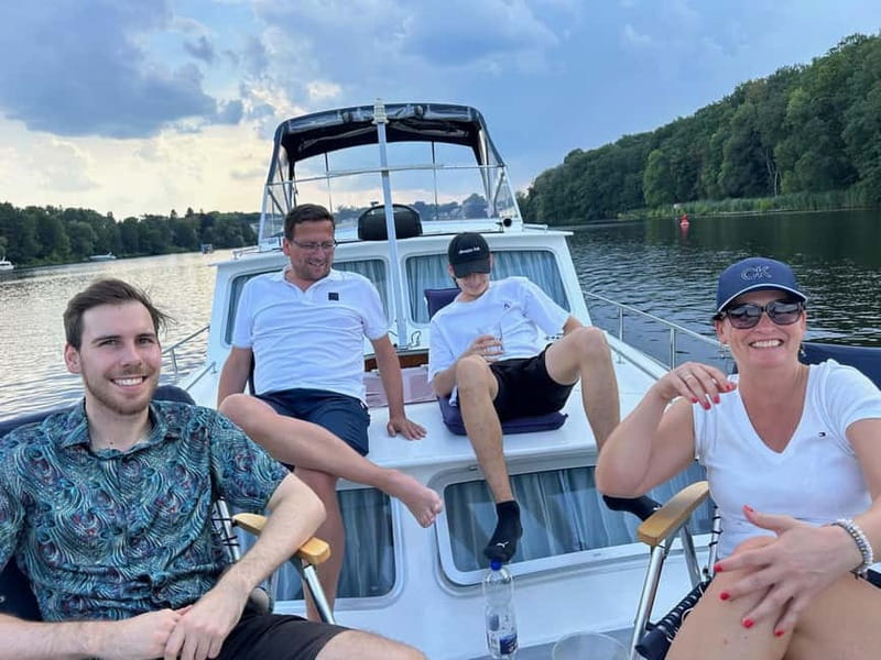 4h Harbor and Castle Sightseeing Cruise, our most booked! - Babelsberg Palace From the Deck: Big Architecture With Clean Angles