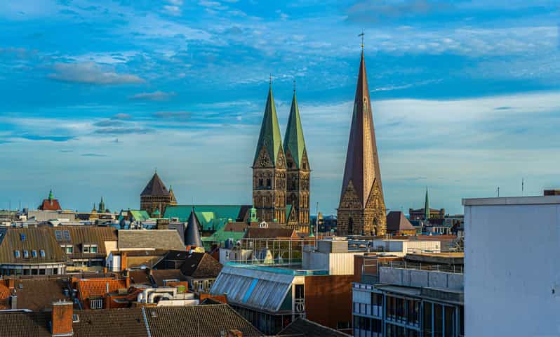 Above the rooftops of Bremen - Elevator access to roofs and floors, what that really means
