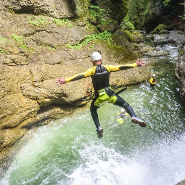 Allgäu: Starzlachklamm Canyoneering Adventure - The Grand Finale: An 18-Meter Water Slide