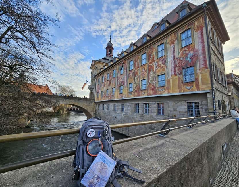 Bamberg: Outdoor escape game with puzzle backpack - Outdoor escape game in historic Bamberg, no screens needed