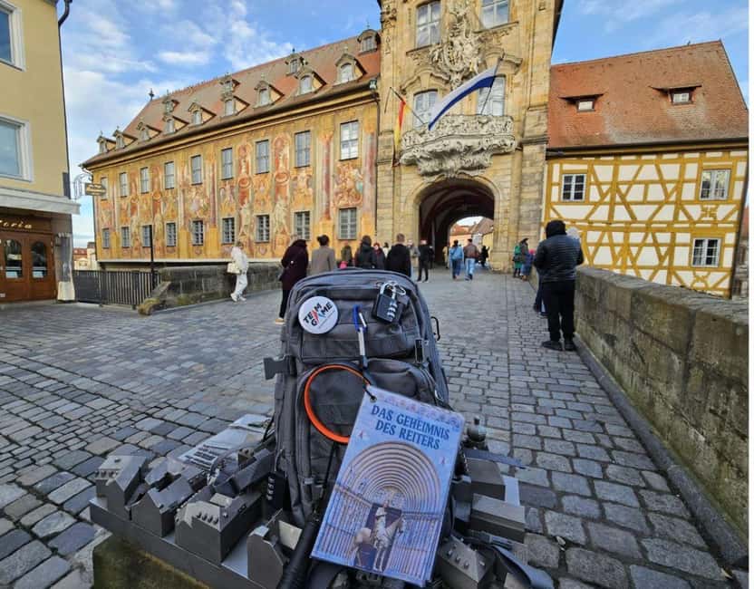 Bamberg: Outdoor escape game with puzzle backpack - The 3 km walk: cobblestones, altitude changes, and pacing