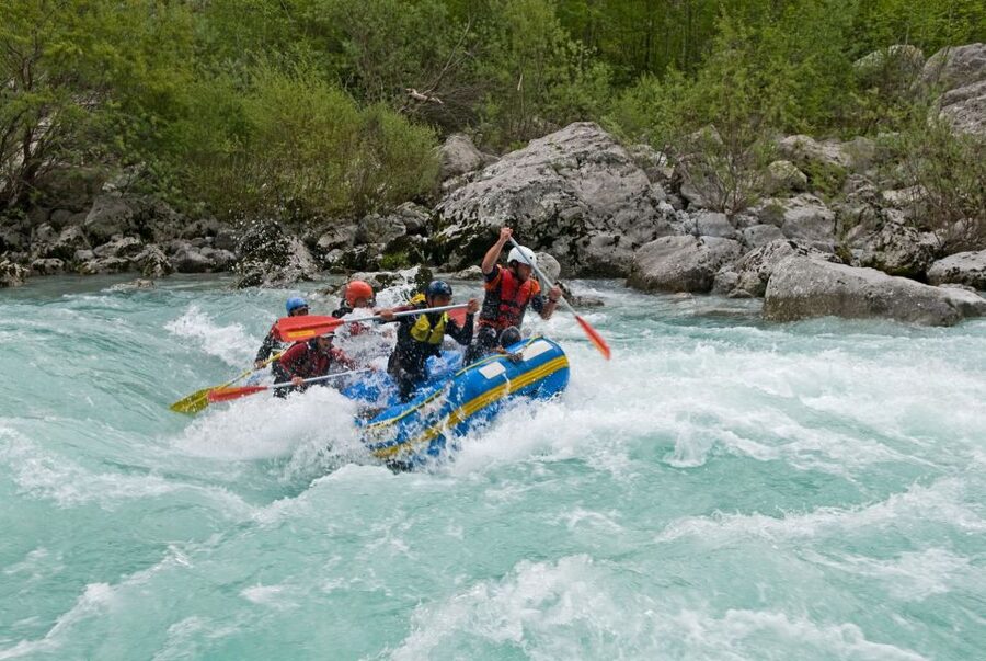 Bavaria: Action Whitewater Rafting Adventure - The Shore Stop and the Optional 4-Meter Jump