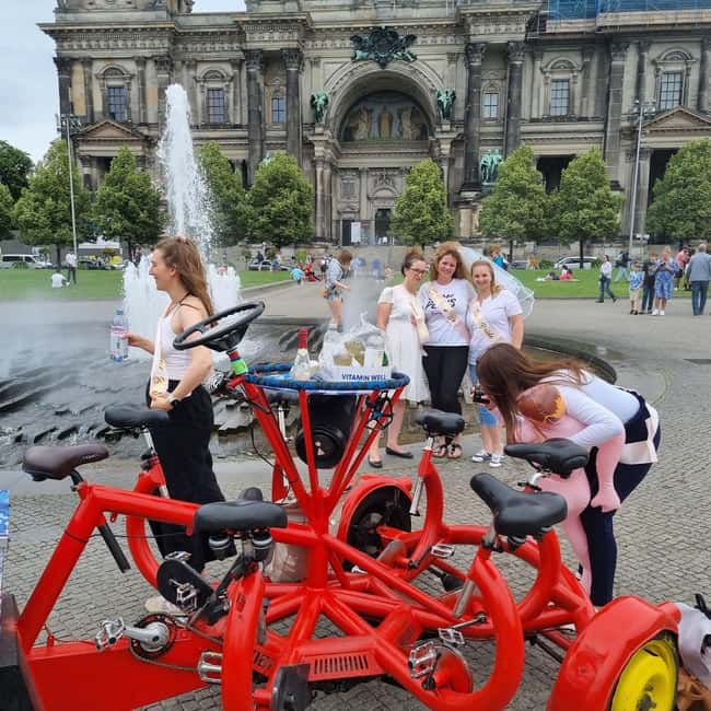 Beer Bike & Party Bike: Unforgettable Berlin City Tour incl. pickup - Beer flat rate vs alcohol-free fun: how to budget without ruining the party
