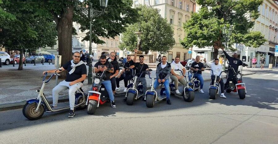 Berlin: 2-Hour City Guided Tour on a Fat Scooter - The Holocaust Memorial: where the ride turns reflective