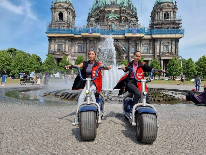 Berlin: 2-Hour City Guided Tour on a Fat Scooter - Checkpoint Charlie and the Berlin Wall: history at street level