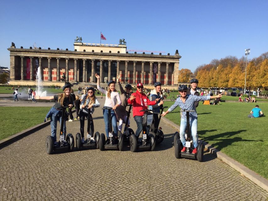 Berlin 2-Hour Segway Tour - Training on the Segway-style e-scooter: where first-timers usually feel best