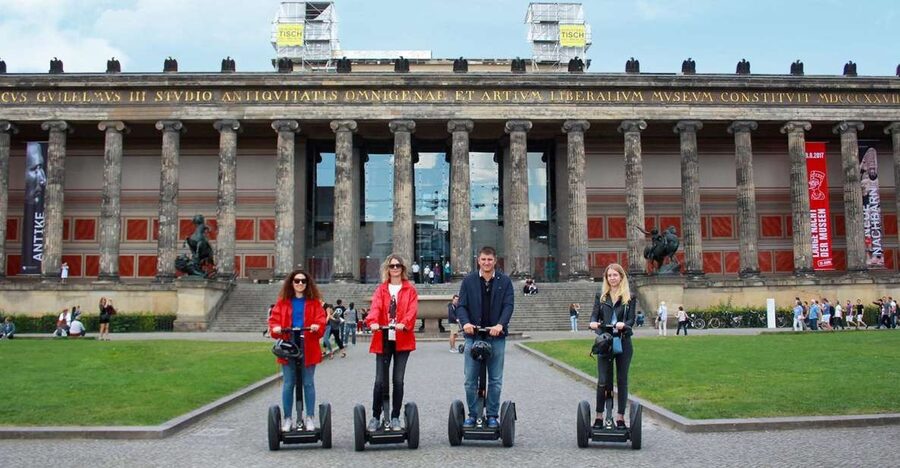 Berlin: 3-Hour Segway Tour - Cold War energy on the route: Checkpoint Charlie and Karl-Marx-Allee