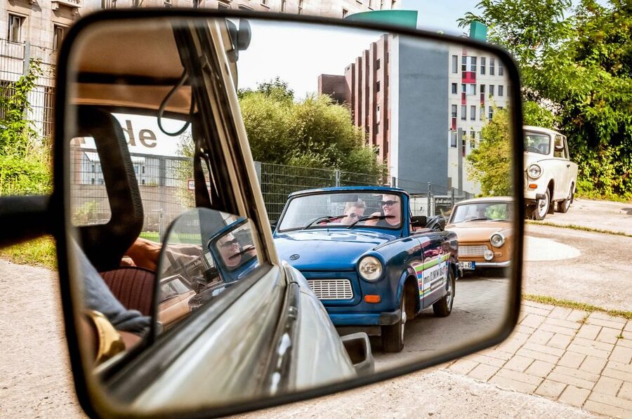 Berlin: 75-minute Trabi Safari - The moment you get your Trabant driver’s license