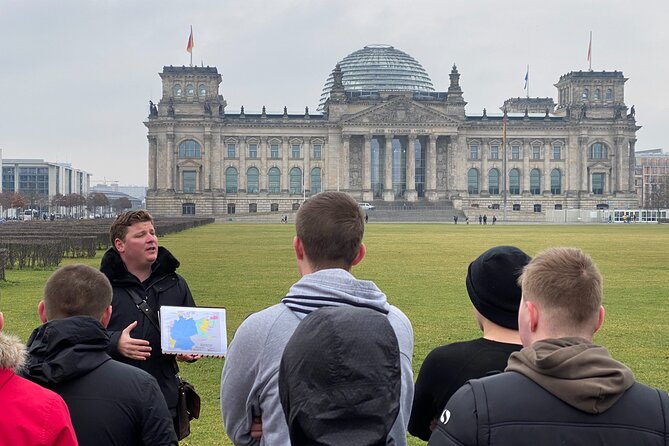Berlin Battlefield Tour - Operation Berlin 1945 (Small Group) - The Reichstag Footsteps and the Banner Moment on the Roof