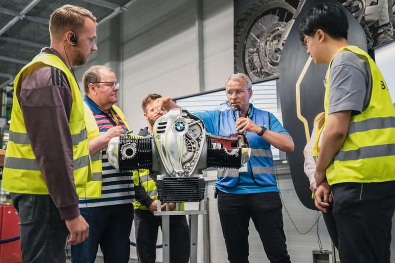 Berlin: BMW Motorrad Production - See How Bikes Are Built - Entering Berlin’s BMW Motorrad World, where production is the main event