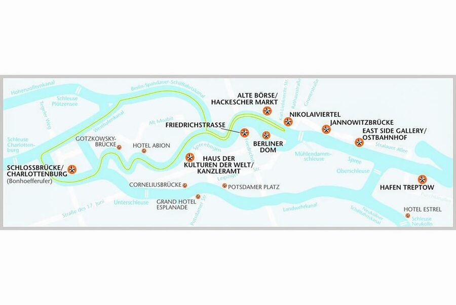 Berlin: Boat Tour Along the River Spree - Key highlights to look for
