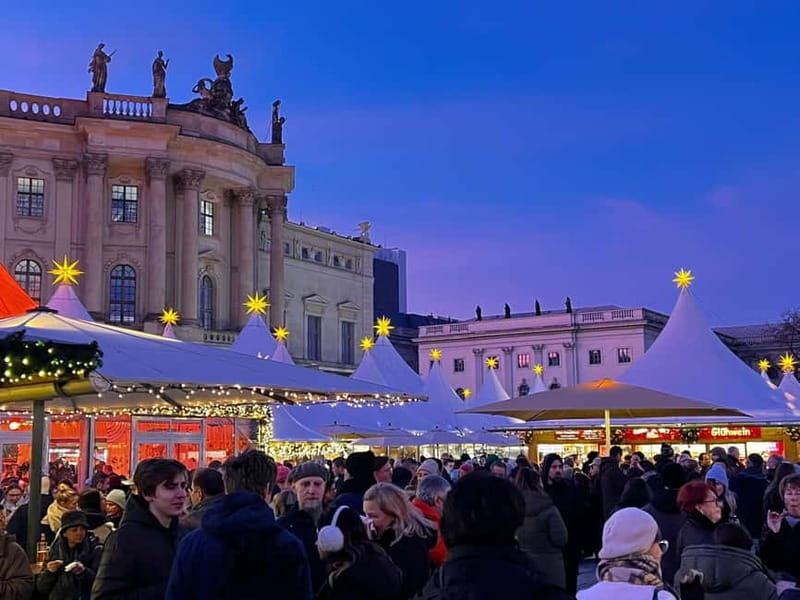 Berlin Christmas Markets Tour - Humboldt Forum winter market: a festive pause at Berlin Palace