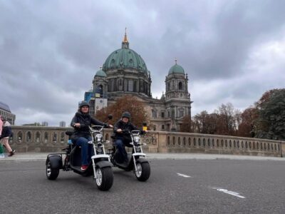 Berlin City: 2 Hour Guided Fat Tire E-Scooter Tour