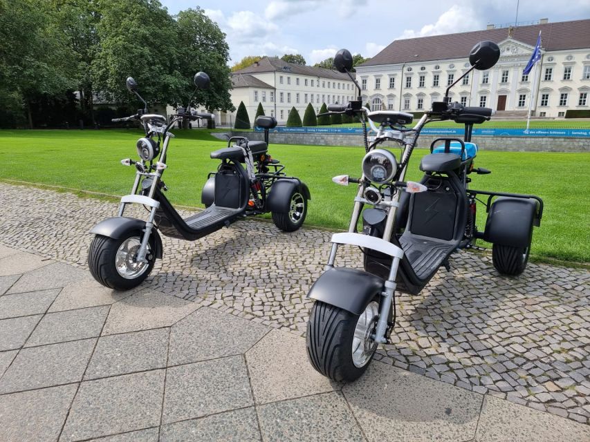 Berlin City: 2 Hour Guided Fat Tire E-Scooter Tour - Checkpoint Charlie and the Berlin Wall Story in Motion