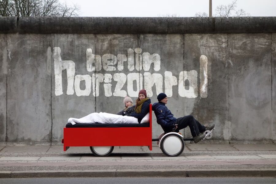 Berlin: City Sightseeing Tour in a Unique BedBike - Meeting at the Berlin TV Tower: where the tour starts and what to expect
