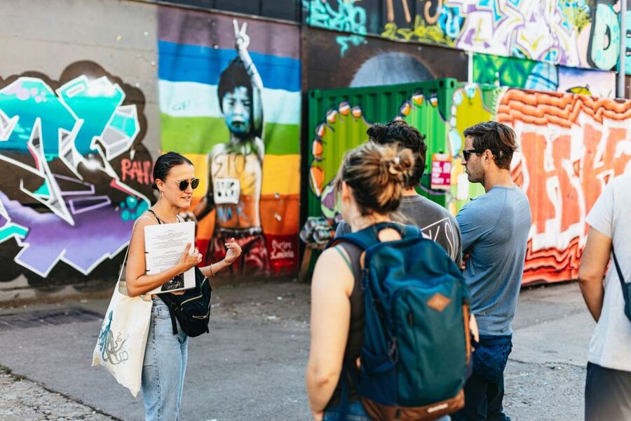 Berlin: City Street Art Guided Walking Tour - Getting There and Transport Ticket Tips (Including the AB Ticket Note)