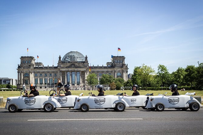 Berlin City Tour in a Mini Hotrod - Sights You Will See: Potsdamer Platz, Berlin Wall Area, Brandenburg Gate, Reichstag