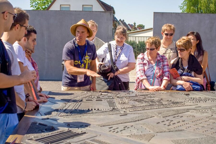 Berlin: English Bus Tour to Sachsenhausen Concentration Camp - From Friedrichstraße to Sachsenhausen, the bus ride that sets the tone