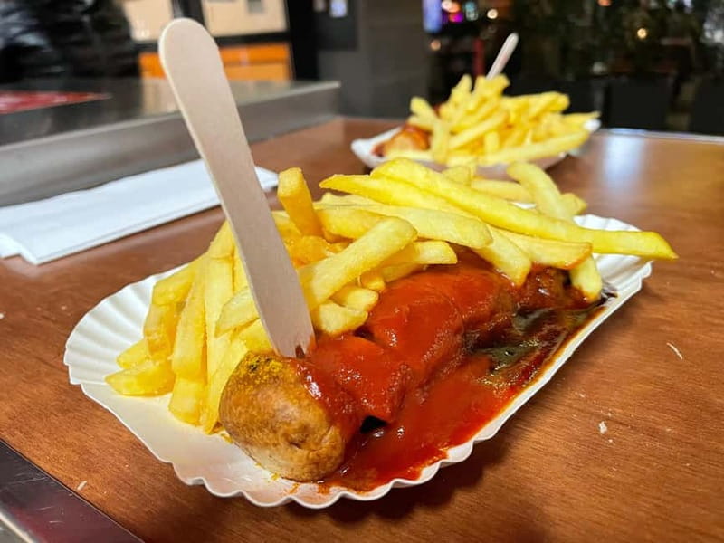 Berlin Food Tour: Taste the Best with a Full Meal & Beer - Hackescher Markt area, mixing old shops and newer hangouts