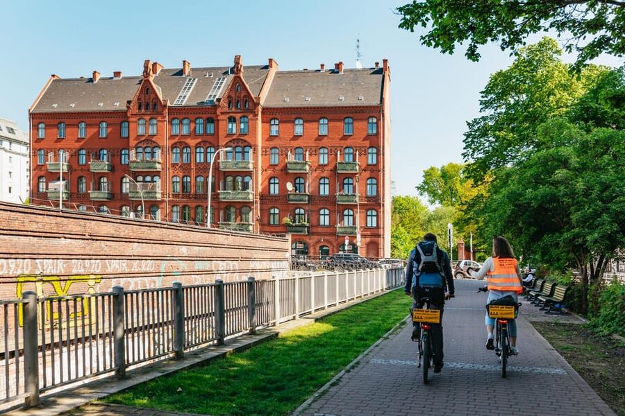 Berlin: Green City Guided Bike Tour - The core route idea: northwest to northeast, city to parks, then back to nature
