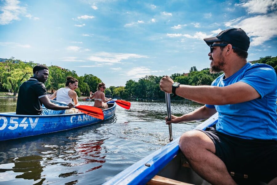 Berlin: Guided Tour by Canoe - Getting There and Meeting at Port Biergarten Jockel