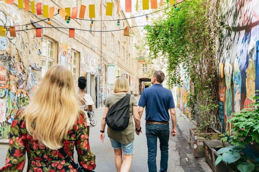 Berlin: Hidden Backyards Guided Walking Tour - Meeting at Butler’s Berlin Hackescher Markt, then getting oriented fast