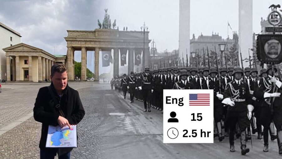Berlin: Hitler's Berlin The Rise & Fall Guided Walking Tour - Starting at Brandenburg Gate, getting your bearings fast