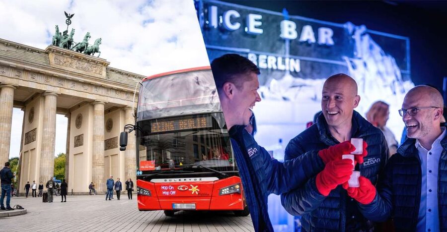 Berlin: Hop-On Hop-Off Bus and Icebar Ticket Combo - How this Berlin bus and Icebar combo actually plays out