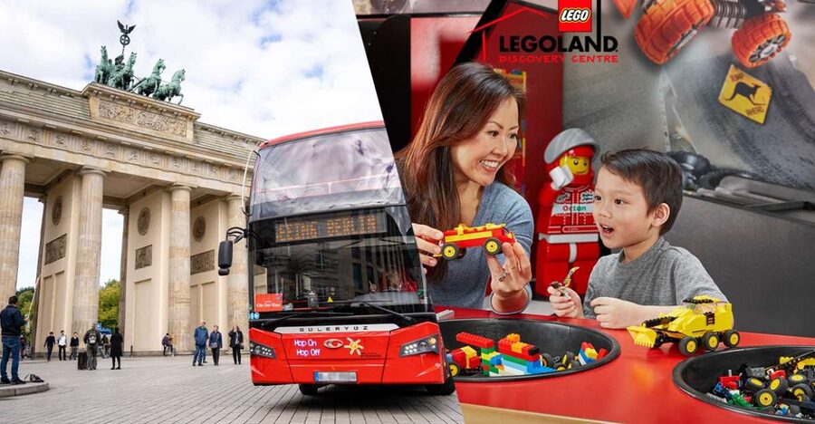 Berlin: Hop-On Hop-Off Bus & LEGOLAND Discovery Centre - The hop-on hop-off bus, how it actually helps you see Berlin