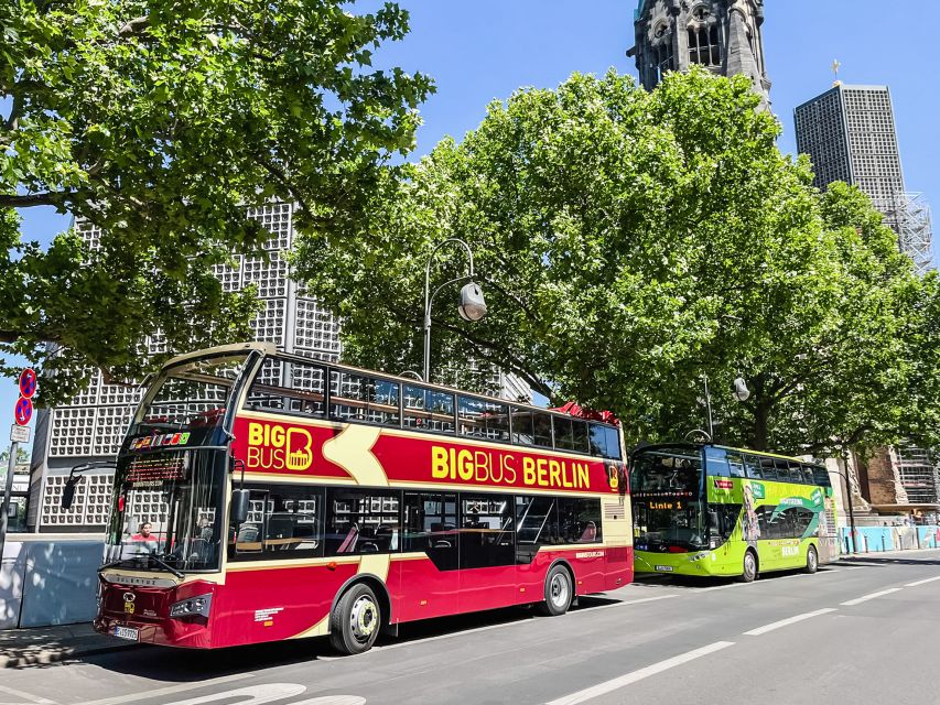 Berlin: Hop-On Hop-Off Sightseeing Bus with Boat Options - Red Line stops: what each area is good for