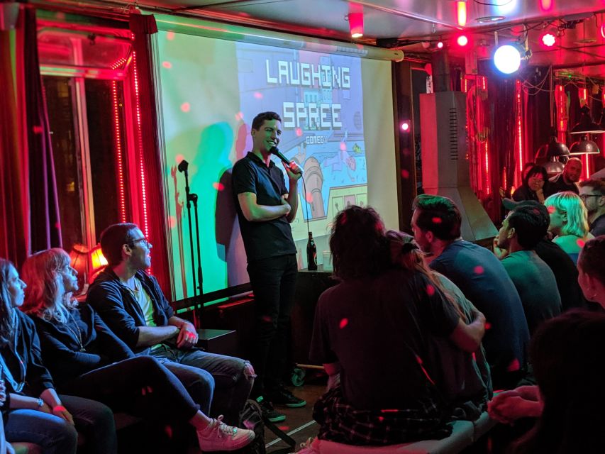 Berlin: Laughing Spree Comedy Show on a Boat - Bar access and the $15 value: cheap drinks, one free shot, and a 2.5-hour plan