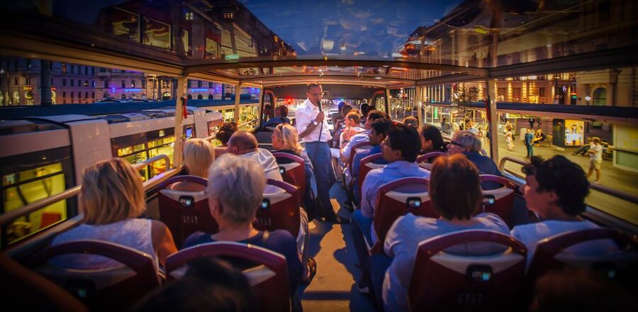 Berlin: Live-Guided Evening Sightseeing Tour by Open-top Bus - Entering the loop at Alexanderplatz: your start point and timing