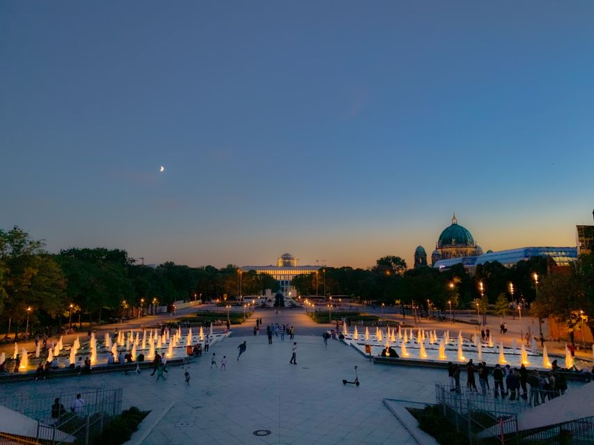 Berlin: Live-Guided Evening Sightseeing Tour by Open-top Bus - The route, explained stop by stop: what each place does for your Berlin overview