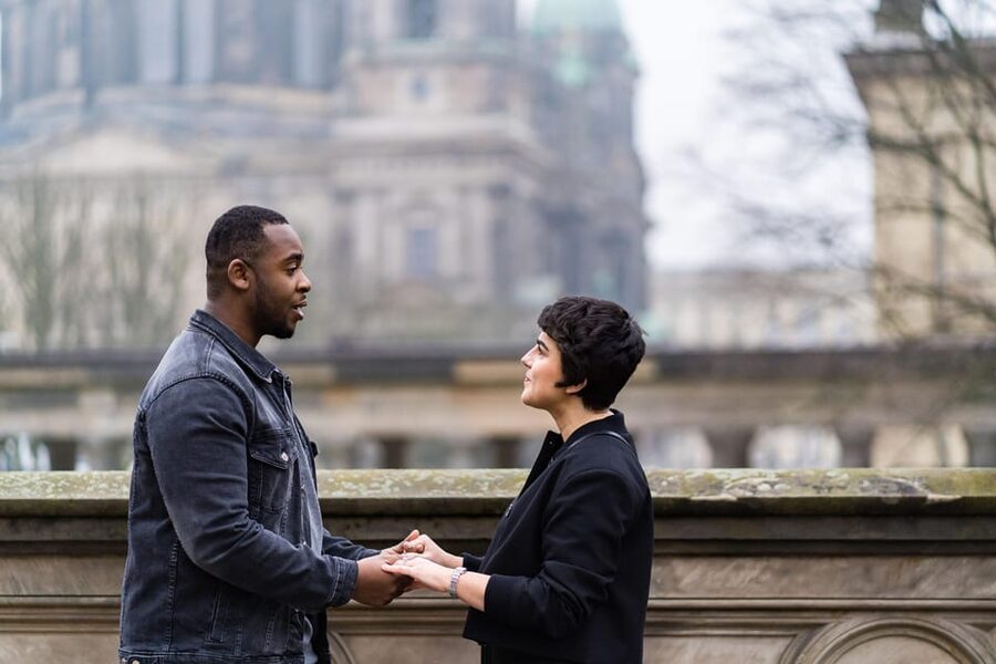 Berlin Love Story: Surprise Proposal Photography Session - Price and value: $175 for a couple, not a group