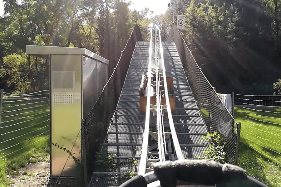 Berlin: Nature Bobsled Run Ticket - On-site behavior rules: phones, smoking, loose items, and wheelchair access