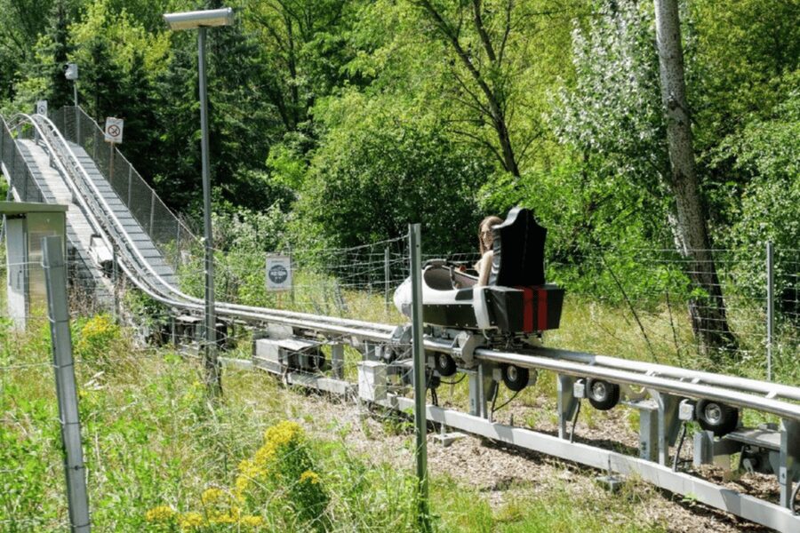 Berlin: Nature Bobsled Run Ticket - Entering the track: how the nearly 500 m ride works up to 40 km/h