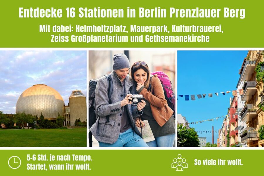 Berlin Prenzlauer Berg: Scavenger Hunt Self-Guided Tour - Timing your 5 hours, pacing yourself, and finishing on your terms