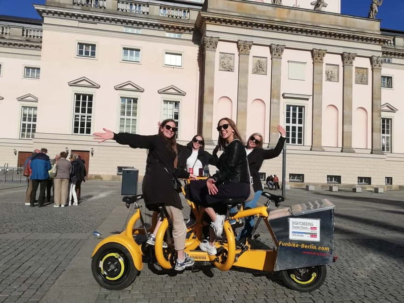 Berlin: Private Guided Sightseeing Tours with Funbikes - Unter den Linden and the “Last Mile” Back to Brandenburg Gate