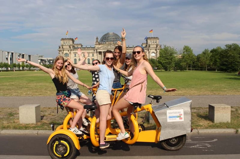 Berlin: Private Guided Sightseeing Tours with Funbikes - Potsdamer Platz to Topography of Terror: The Berlin Past in Layers