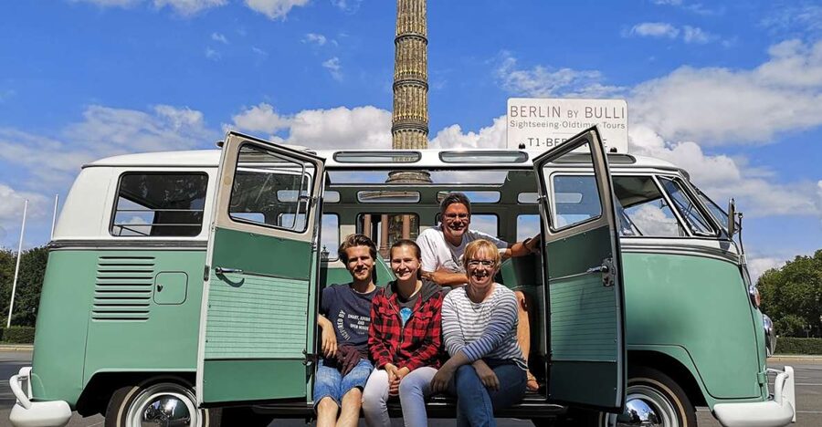 Berlin: Private Sightseeing Tour in Iconic Oldtimer VW Bus - Why a 1965 VW T1 Samba makes Berlin feel human