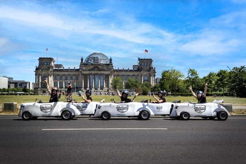 Berlin: Self-Drive City Sightseeing Tour in a Mini Hot Rod - Weather and Timing: Drizzle Fine, Persistent Rain Cancels