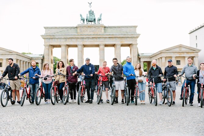 Best of Berlin E-Bike Tour - Checkpoint Charlie and the Berlin Wall Segment You Can Still See