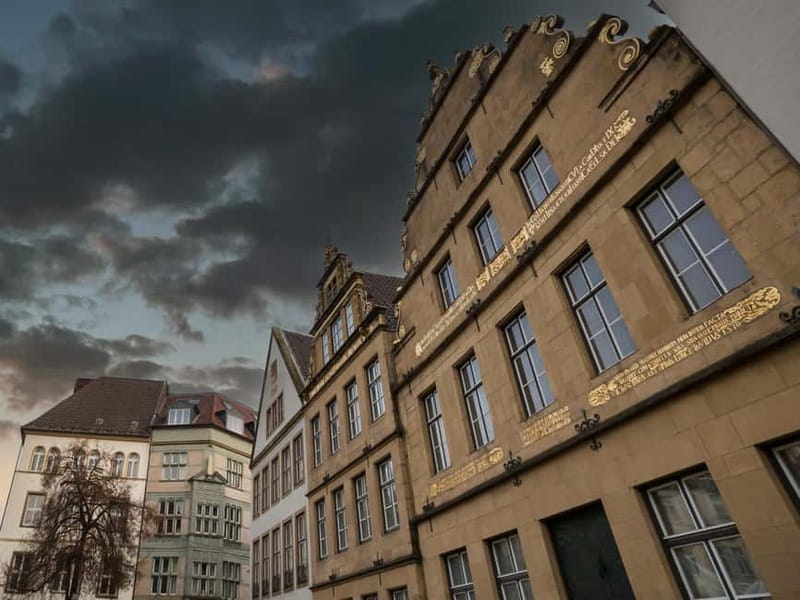 Bielefeld: Night watchman guided tour (adventure tour) - Old Town Hall symbols and myth-making you can actually follow