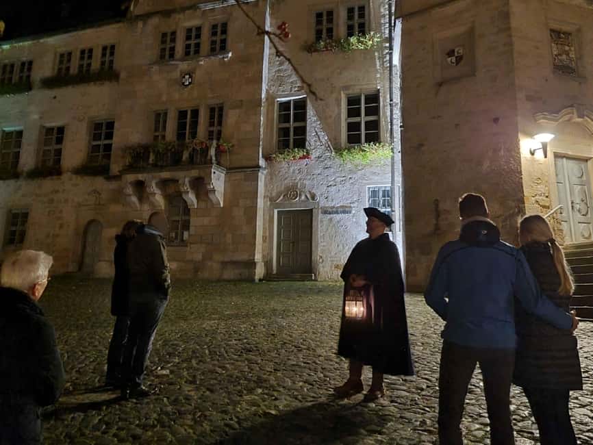 Blankenburg (Harz) Night watchman tour through the historic old town - The Friday carillon ring at the historic town hall