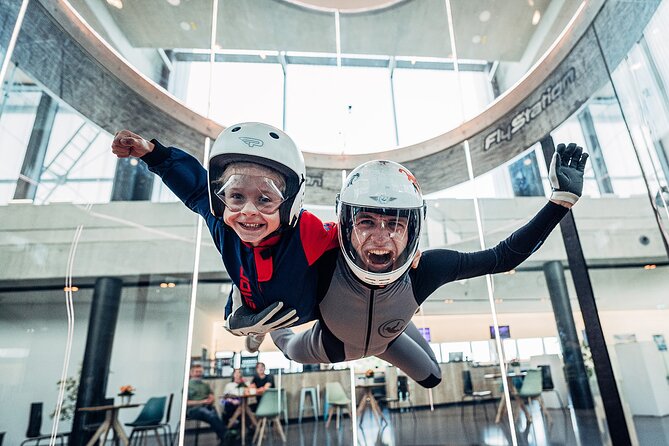 Bodyflying & Indoor Skydiving at FlyStation Munich - Check-in to gear-up: getting suited up without stress